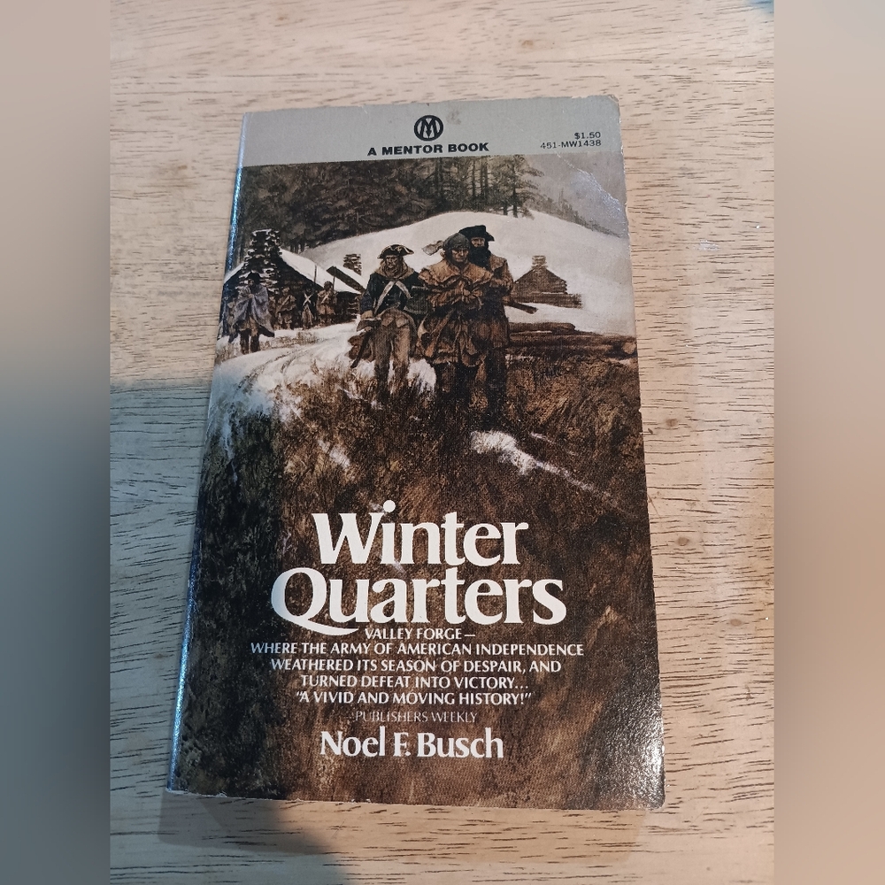 Winter Quarters by Noel F. Busch Paperback